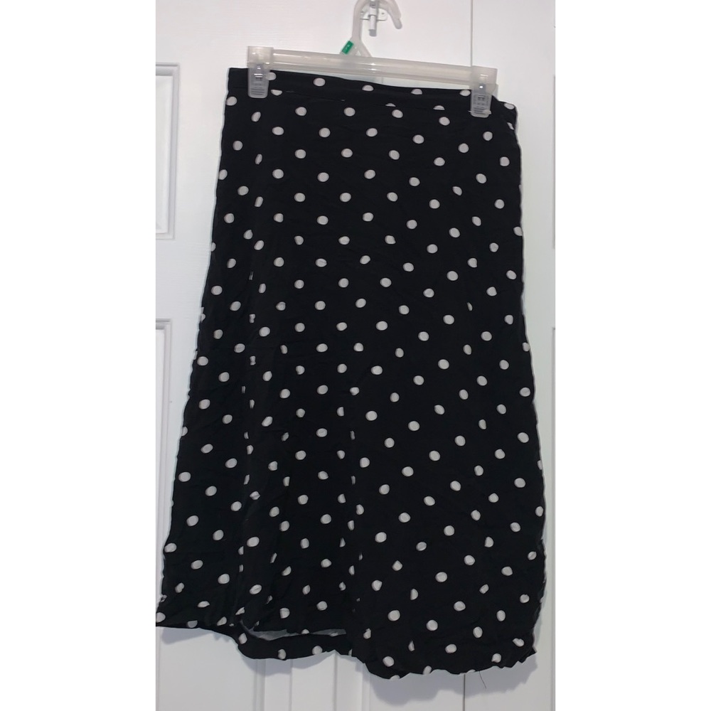 Old Navy Midi Polka Dot Skirt
